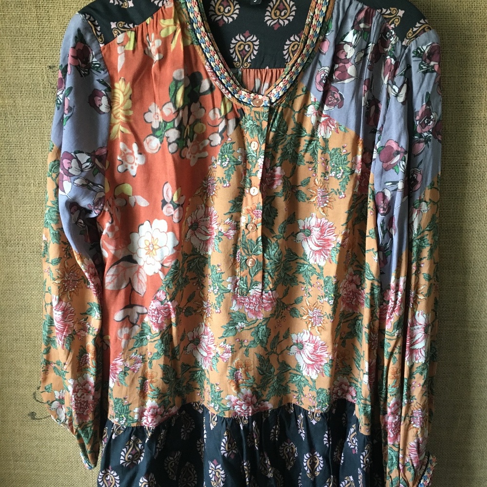 Sundance Boho Pattern Top - image 5